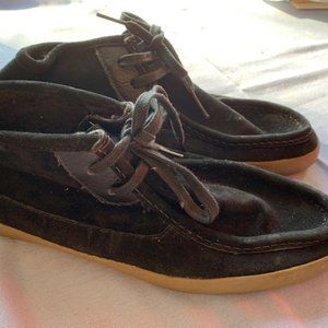 NEW Black Suede VANS